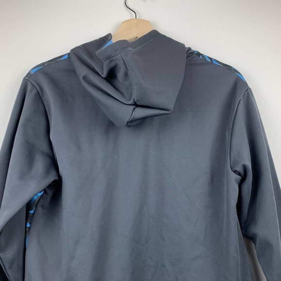 C9 CHAMPION Big Boys Duo Dry Blue Gray Hoodie L - Picture 4 of 6